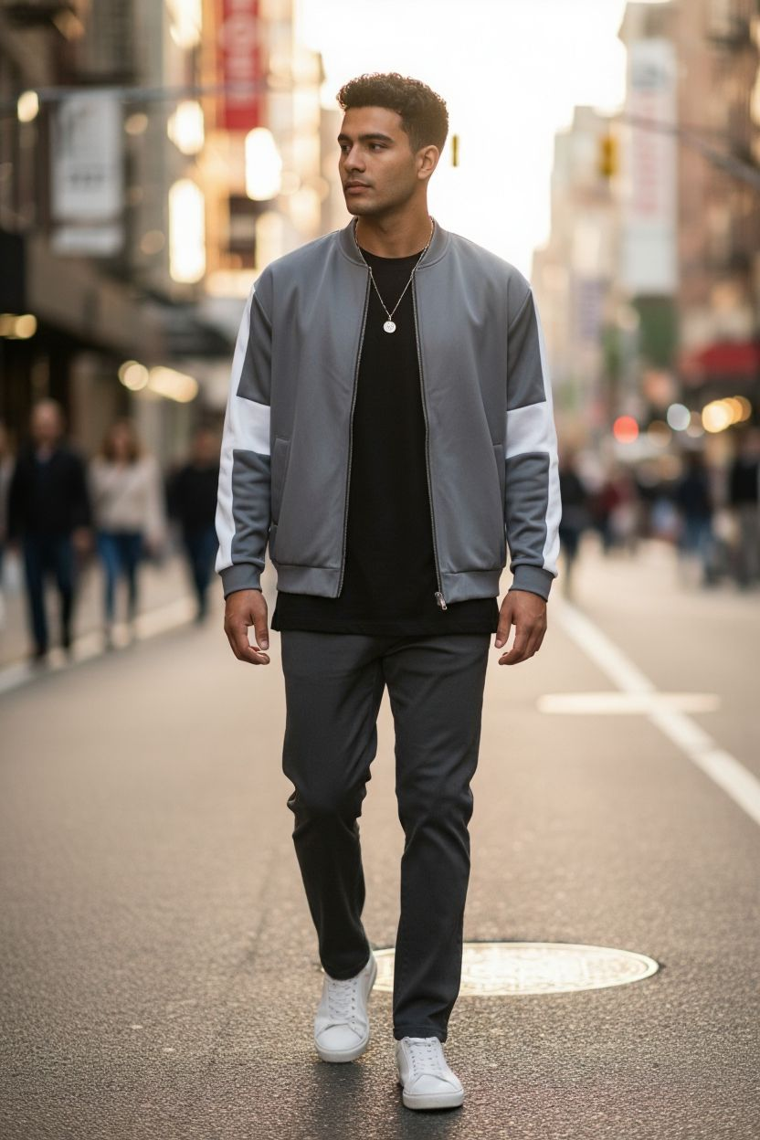 Boldline Bomber Jacket