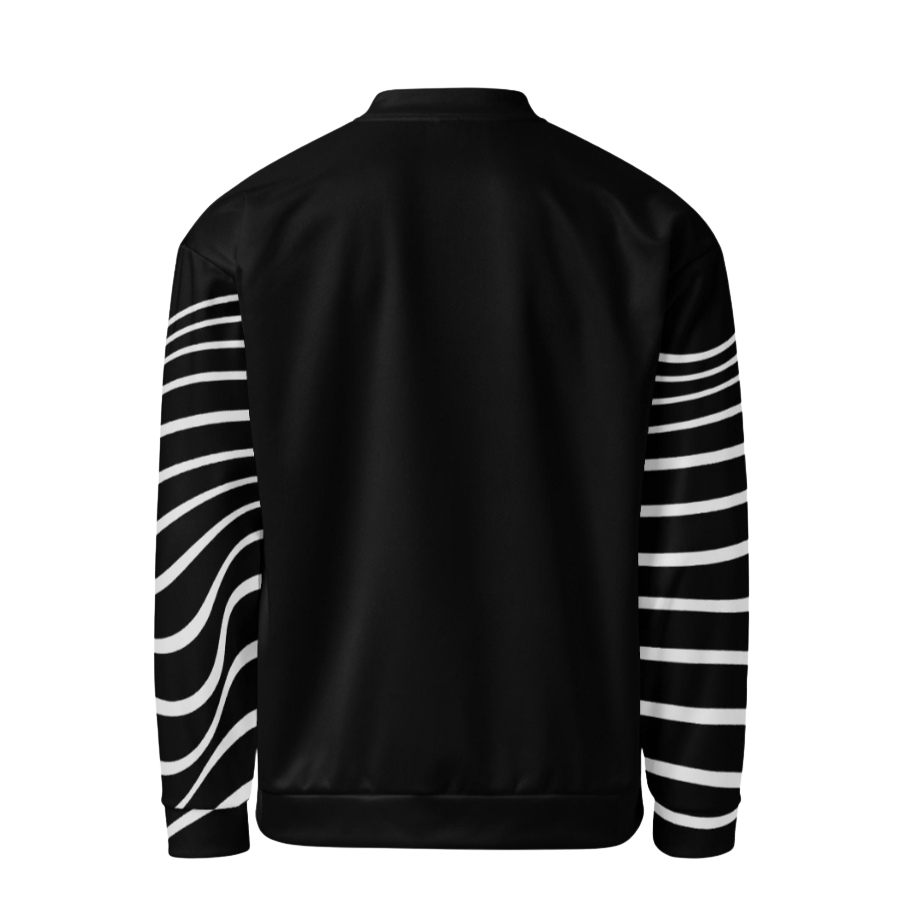 Zebra Bomber Jacket