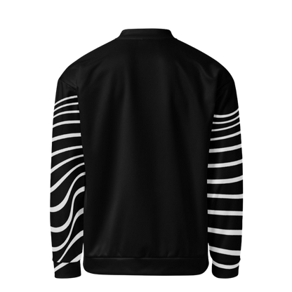 Zebra Bomber Jacket