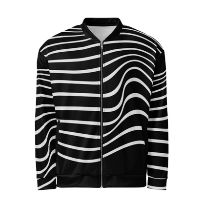 Zebra Bomber Jacket