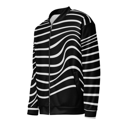 Zebra Bomber Jacket